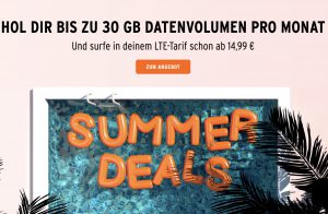 Bild von Otelo Summer Deal mit 15GB LTE  Allnet Tarif nur 19,99€