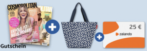 Bild von 6 Monate Cosmopolitan mit 2,20€ Gewinn + Reisenthel Shopper gratis *HOT