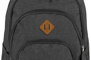 Bild von travelite Rucksack Handgepäck mit Laptop Fach 15,6 Zoll, Gepäck Serie BASICS Daypack Melange: Modischer Rucksack in Melange Optik, 45 cm, 22 Liter