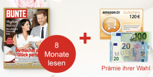 Bild von 33 Ausgaben Bunte statt 128,70€ nur 8,70€ *TOP