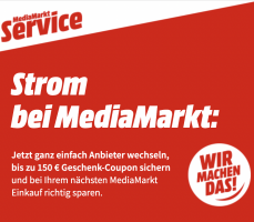 Bild von E.ON-Strom-Angebote von MediaMarkt mit 150€ Gutschein
