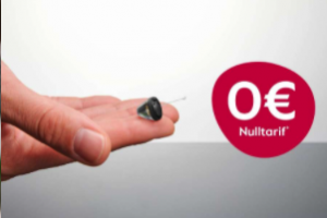 Bild von Fast unsichtbare Mini-Hörgeräte zum Nulltarif