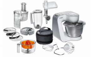 Bild von Bosch MUM54251 Küchenmaschine, Weiß-Silber
