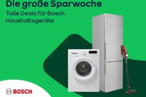 Bild von Bosch Brandweek Tolle Deals für Bosch Haushaltsgeräte