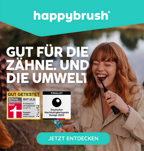 Bild von Schall-Zahnbürste Eco VIBE 3 – besteht aus 100% recyceltem Material