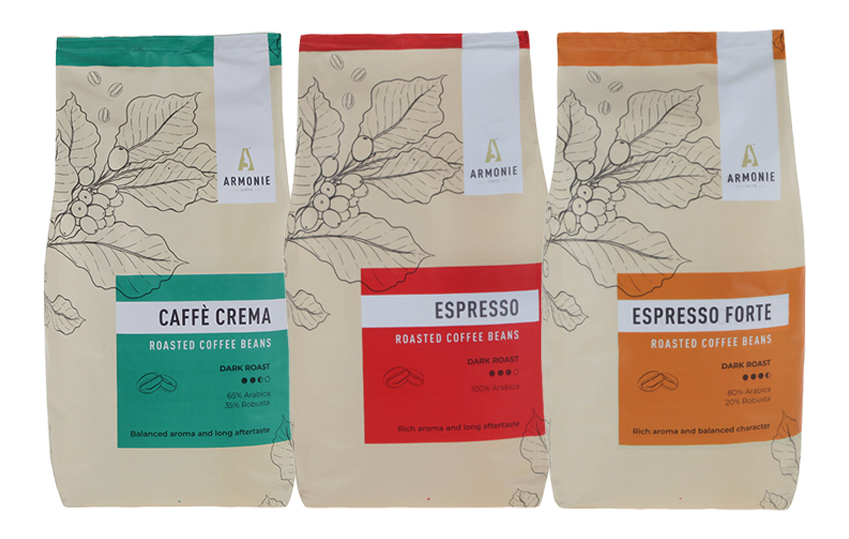 Produktbild von ARMONIE CAFFÈ Die Vielfalt von Armonie Caffé