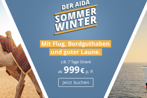 Bild von AIDA Orient 7 Tage für 999€