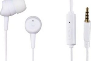 Bild von Hama In-Ear-Stereo-Headset Basic4Phone weiß (184042)