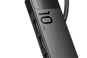 Bild von Inateck USB-Hub, 4x USB-A 3.1, USB-A 3.1 [Stecker] (HB2025A_black)