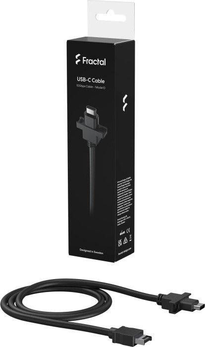 Produktbild von Fractal Design USB-C 10Gbps Kabel Model D (FD-A-USBC-001)