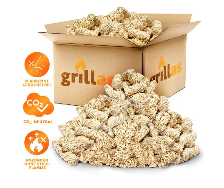 Bild von Bio Anzünder – Holzwolle