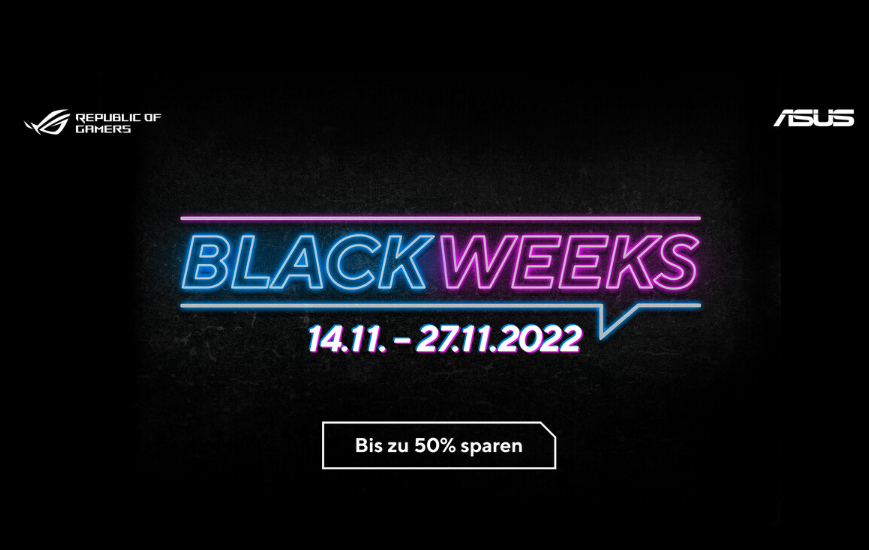 Produktbild von Das sind die Asus Black Friday Deals: Spare bis zu 50% auf zahlreiche Angebote!