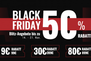 Bild von Gigantische Black Friday Angebote mit bis zu 50% Rabatt plus 80EUR EXTRA Rabatt