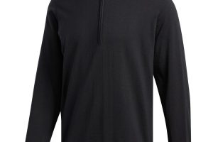 Bild von Adidas Pullover adiPure Refined 14 Zip anthrazit