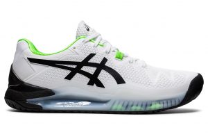 Bild von ASICS Gel – Resolution™ 8 White / Green Gecko