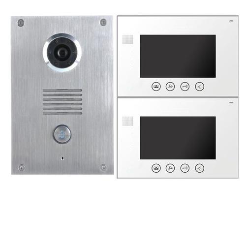 Produktbild von Türsprechanlage mit Kamera VT551 + 2xVT670W-Weiss