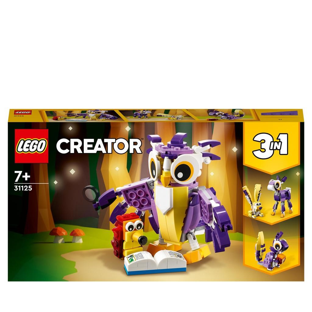 Produktbild von LEGO CREATOR 31125 – Wald-Fabelwesen