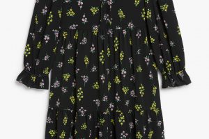 Bild von Monki Langärmeliges Volantkleid