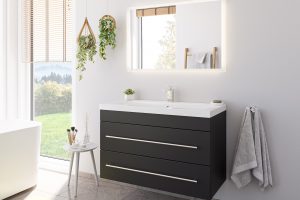 Bild von Emotion Badmöbel-Set Lex 100cm (2-teilig) inkl. LED Spiegel