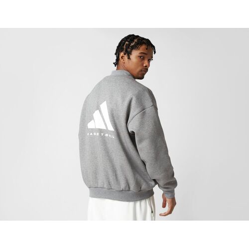 Produktbild von adidas Basketball Heather Crew Sweatshirt