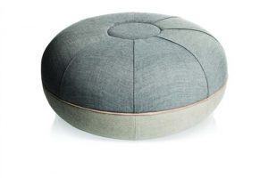 Bild von Fritz Hansen Pouf Groß Beton
