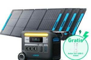 Bild von Anker SOLIX F2000 Solargenerator (Solargenerator 767 mit 4 x 200W Solarpanel)