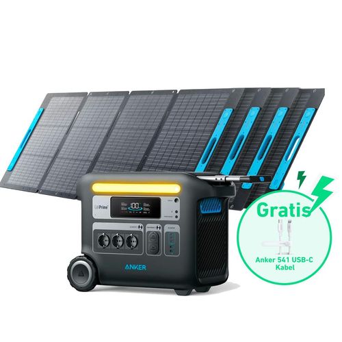 Produktbild von Anker SOLIX F2000 Solargenerator (Solargenerator 767 mit 4 x 200W Solarpanel)