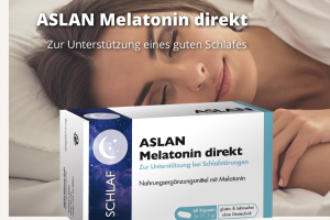 Bild von ASLAN Melatonin direkt: Zur Unterstützung eines guten Schlafes – Spare bis zu 22%!