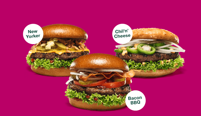 Bild von Die Burger-Revolution: Genieße deine Lieblingsburger bei burgerme für nur 5€!