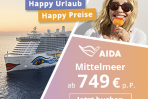 Bild von Mittelmeer Kreuzfahrt mit der AIDA für 749€