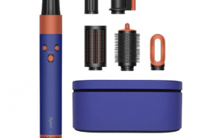 Bild von Dyson Airwrap i.d.™ Multi-Haarstyler und -trockner Straight+Wavy in Violettblau und Topaz