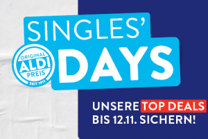 Bild von ALDI Singles Days 2024 – Bis zu 65% sparen!