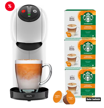 Bild von Perfekter Kaffeegenuss auf Knopfdruck: Die Nescafé Dolce Gusto Genio Kapselmaschine + Gratis Kapseln