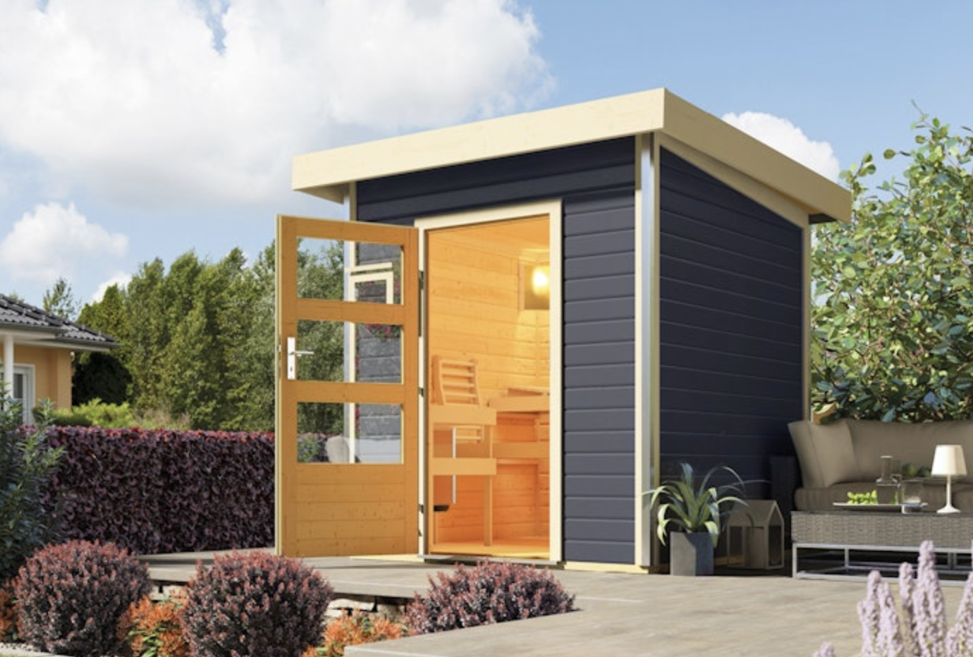 Bild von Entspannung beginnt zu Hause – Entdecke deine Sauna-Welt