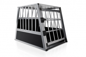 Bild von Juskys Aluminium Hundetransportbox