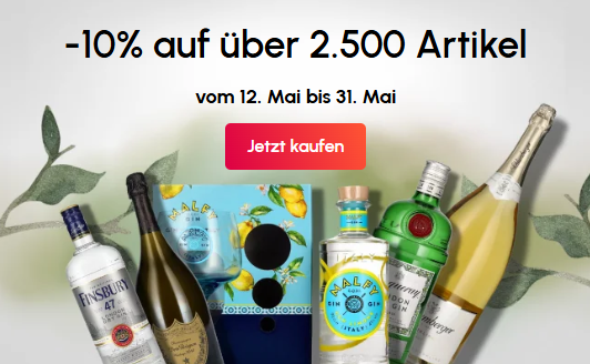 Produktbild von -10% auf über 2500 Artikel – Whisky, Rum, Gin & vieles mehr!