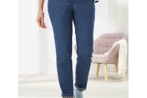 Bild von Avena Baumwoll-Thermojeans – Blue Denim – female – Size: 20