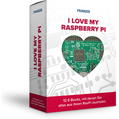Produktbild von I love my Raspberry Pi e-Book (PDF)