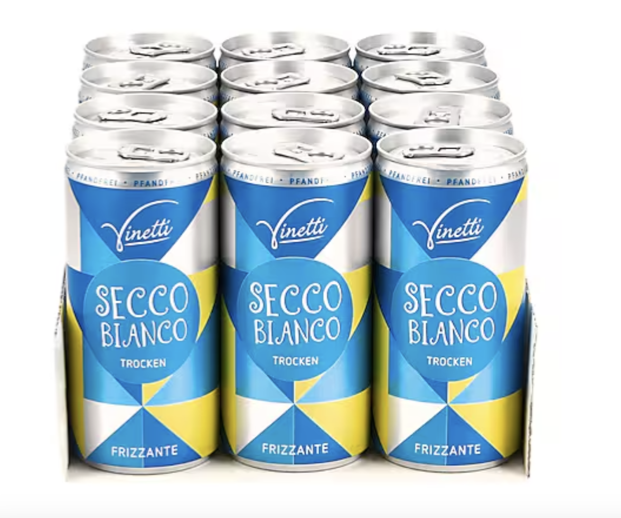 Bild von Nur diese Woche bei Netto: Vinetti Secco Bianco Frizzante im 12er-Pack – prickelnder Genuss zum Aktionspreis!