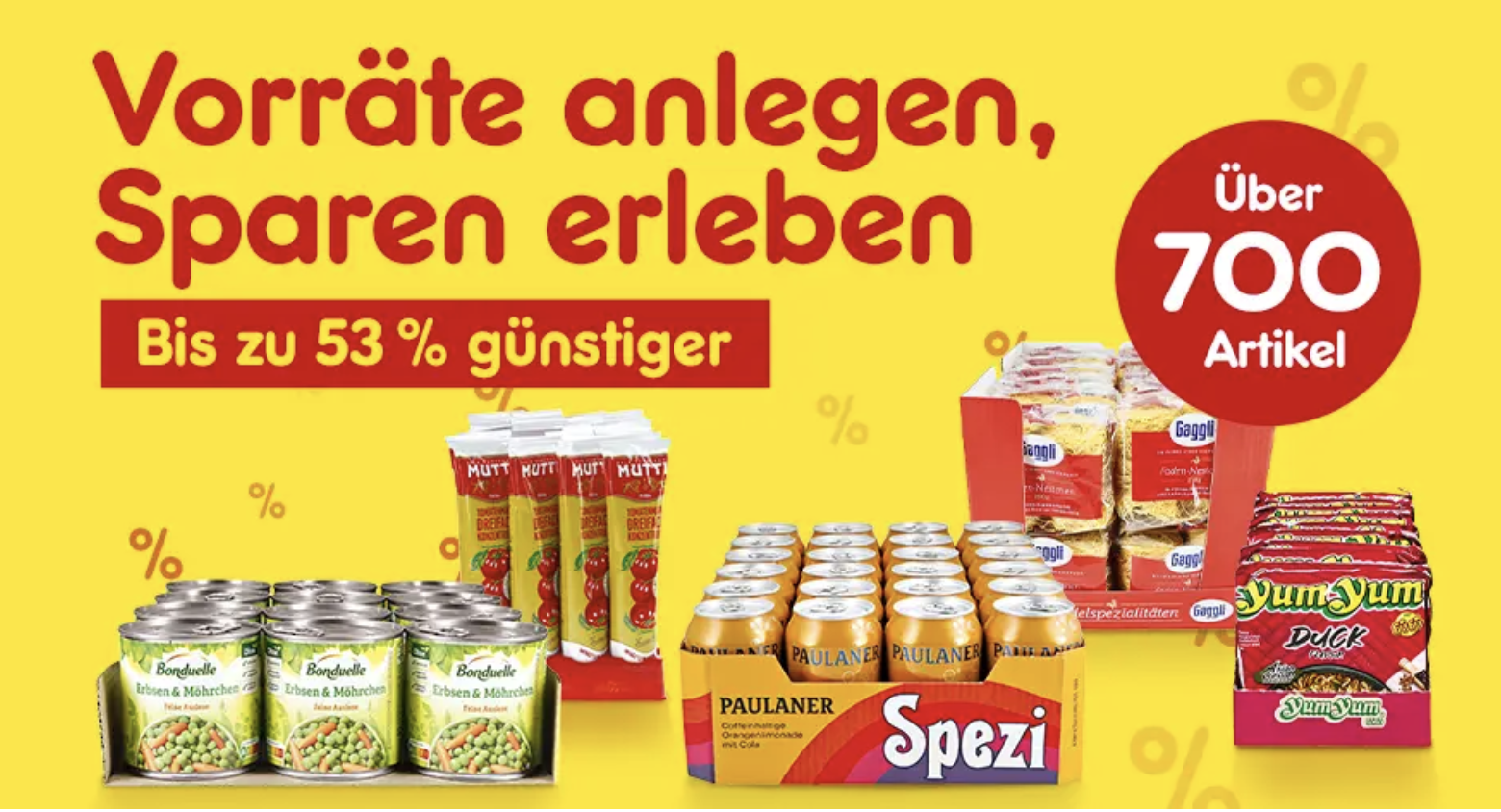 Bild von Krisensicher & clever sparen: Lebensmittel-Vorratspacks jetzt bei Netto entdecken!