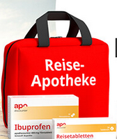 Bild von 20 % Rabatt auf deine Reiseapotheke – Code: TRAVEL20