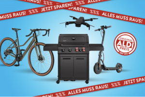 Bild von Aldi Online Shop schliesst bis zu 90% Rabatt