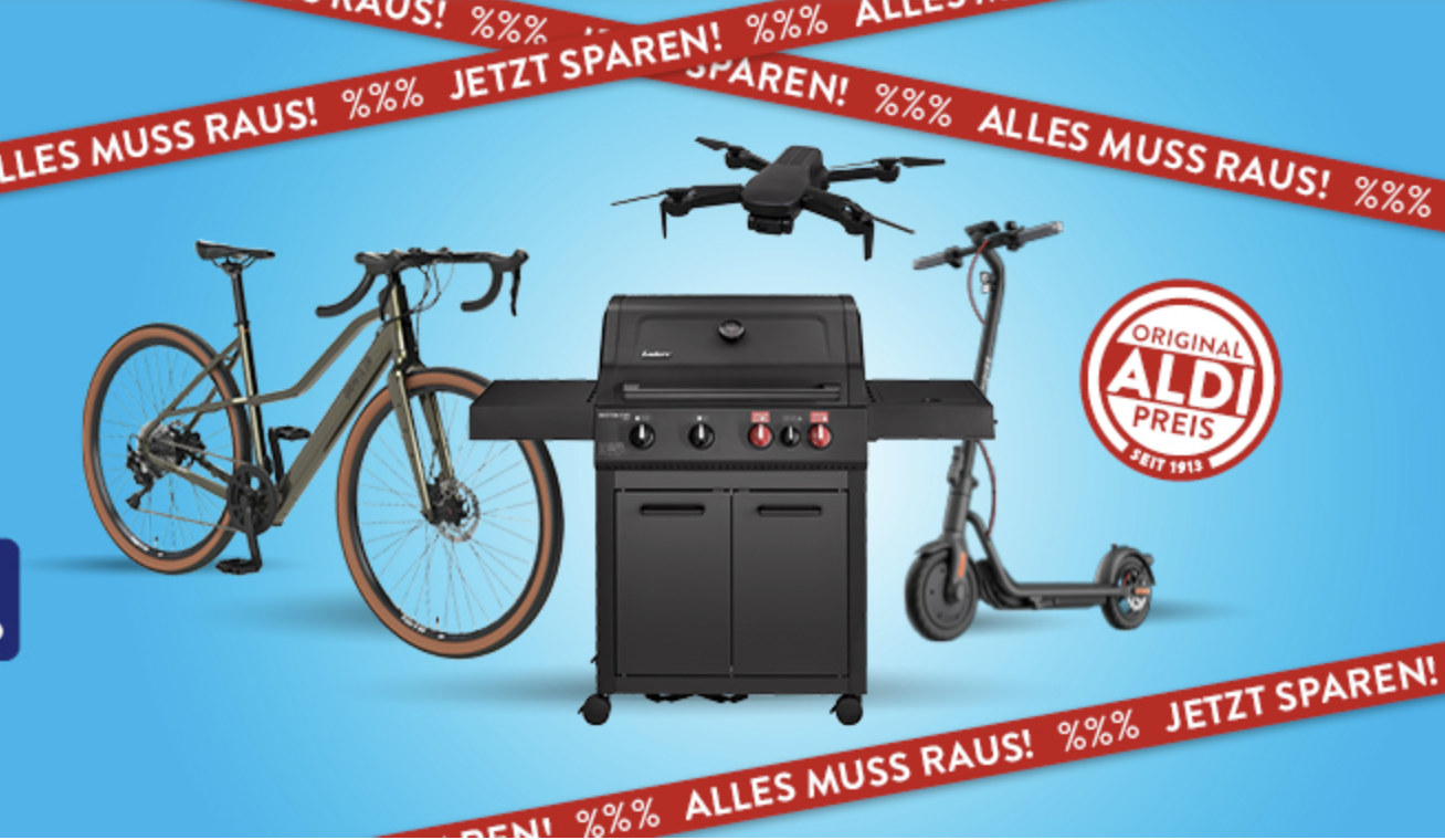 Bild von Aldi: Wir schliessen – Alles muss raus