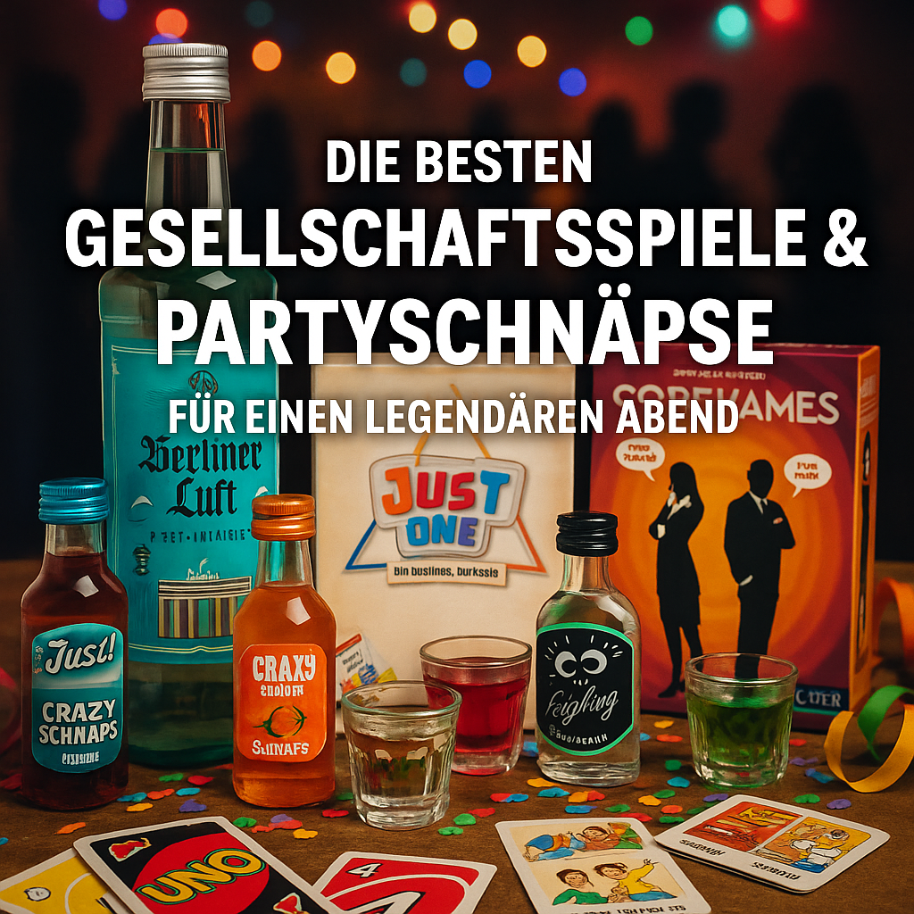 Bild von Das perfekte Party-Duo: Die besten Gesellschaftsspiele & Partyschnäpse für einen legendären Abend