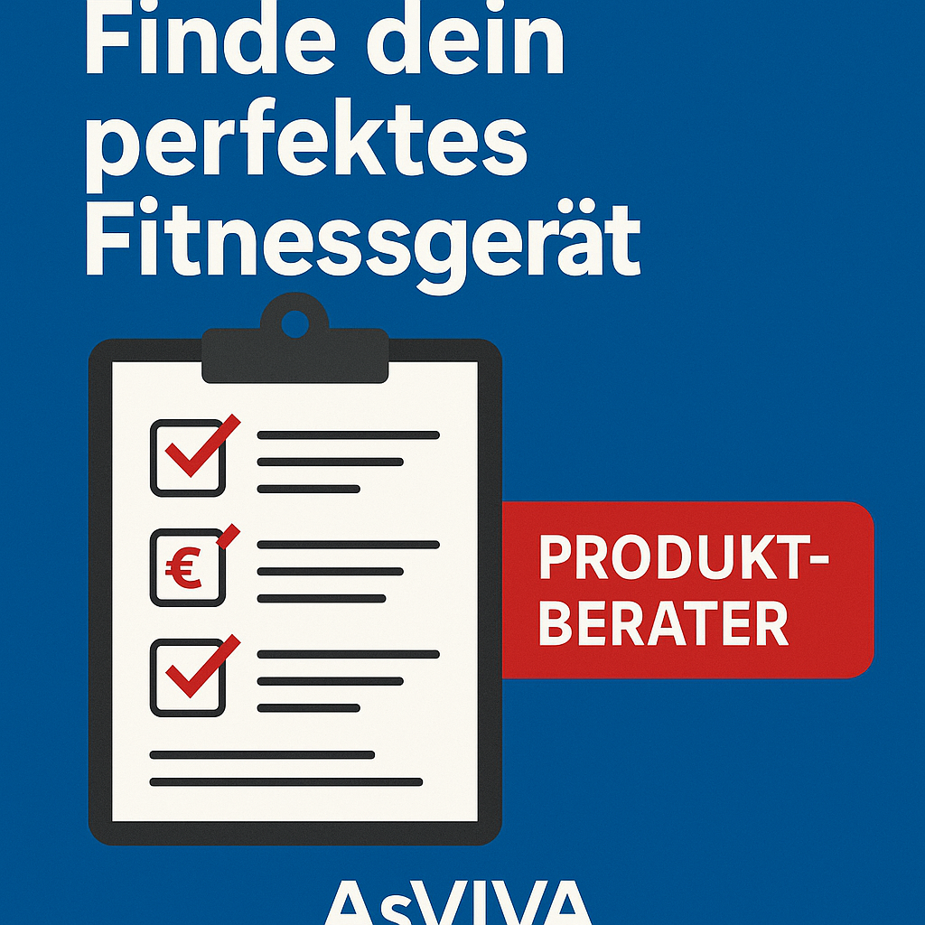 Bild von Finde dein perfektes Fitnessgerät – Mit dem Produktberater von AsVIVA