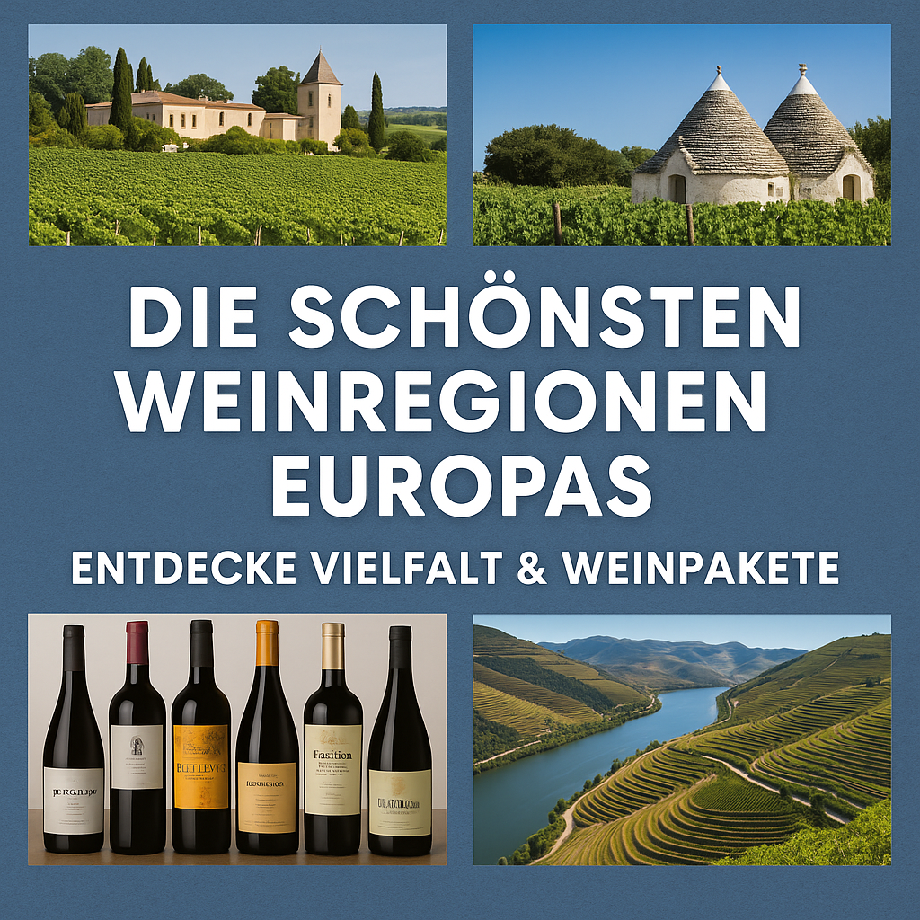 Bild von Die schönsten Weinregionen Europas – Entdecke Vielfalt & Weinpakete