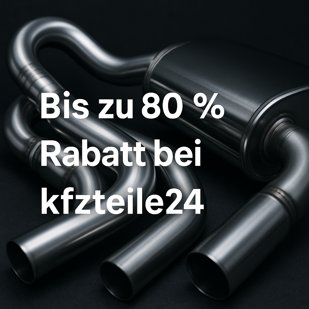 Bild von Abgasanlagen für Autos bei kfzteile24 – bis zu 80 %
