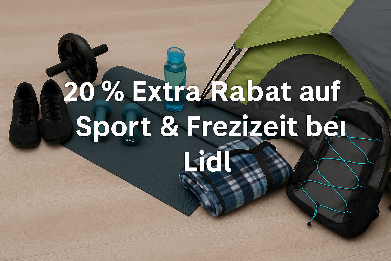 Bild von 20 % Extra Rabatt auf Sport- und Freizeit Lidl