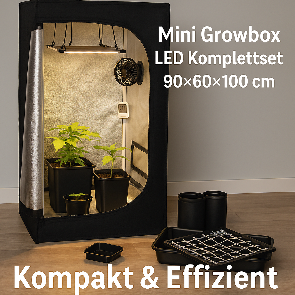 Bild von Mini Growbox LED Komplettset