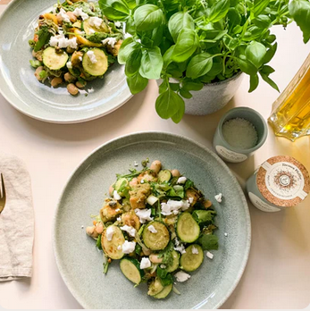 Bild von Rucola-Salat mit gerösteter Zitrone – von Potluck.de